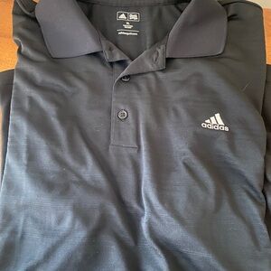 Adidas Men's Charcoal Polo Shirt